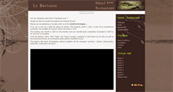 Desktop Screenshot of le-bretagne-huelgoat.com